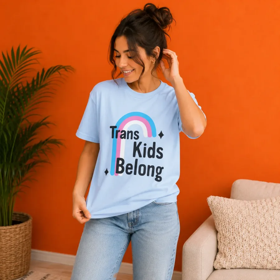 Cheryl Reeve Coach Trans Kids Belong Shirt