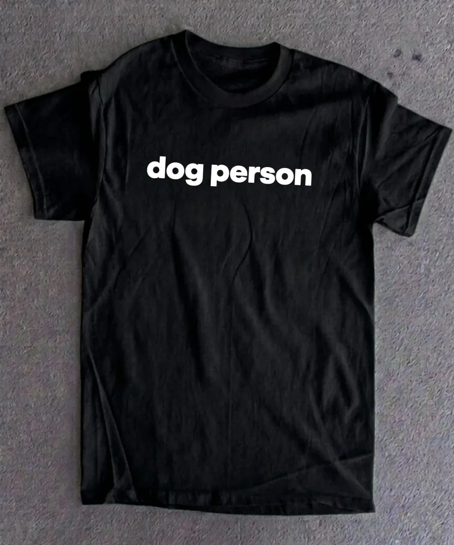 Dog Person Cam Skattebo Shirt