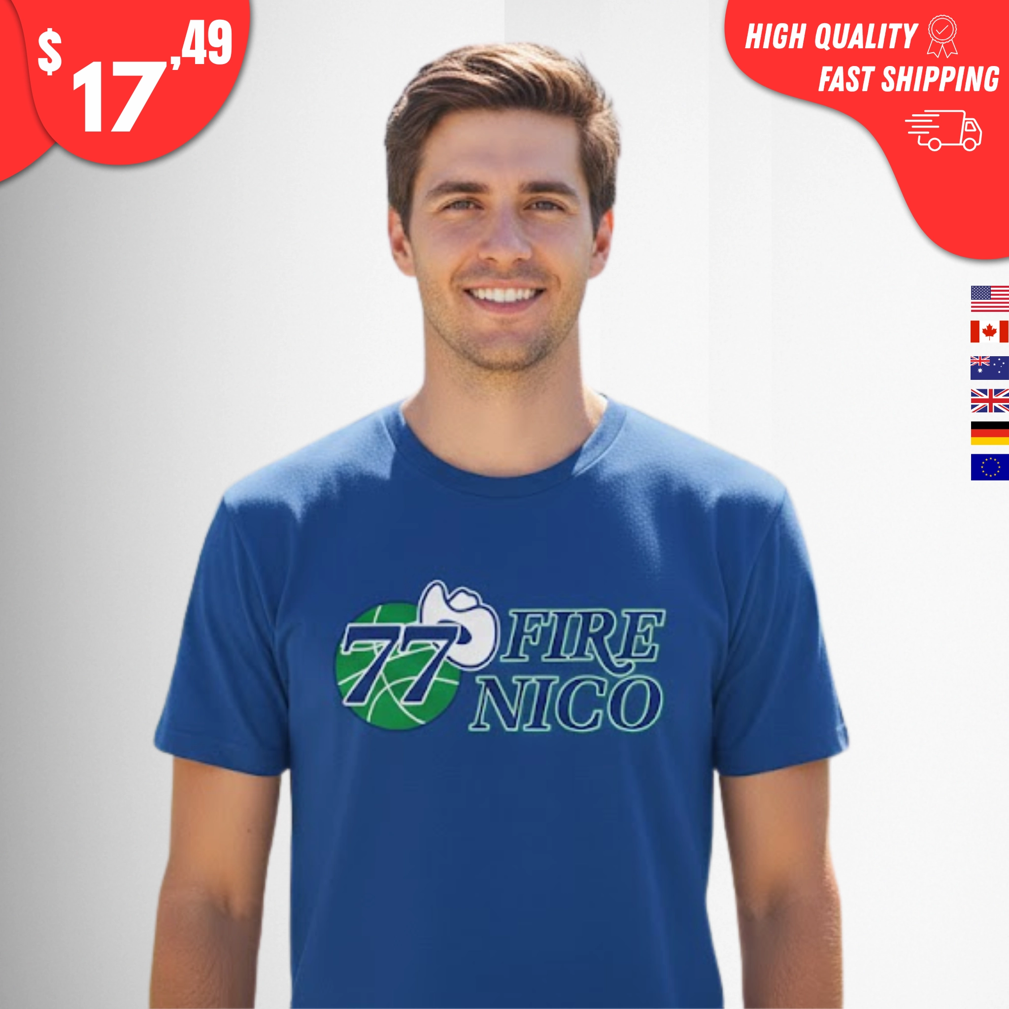 Fire Nico 77 Shirt
