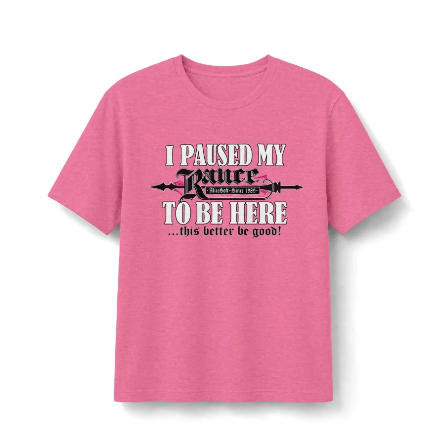 I Paused My Rance AliceSoft Since 1989 Shirt