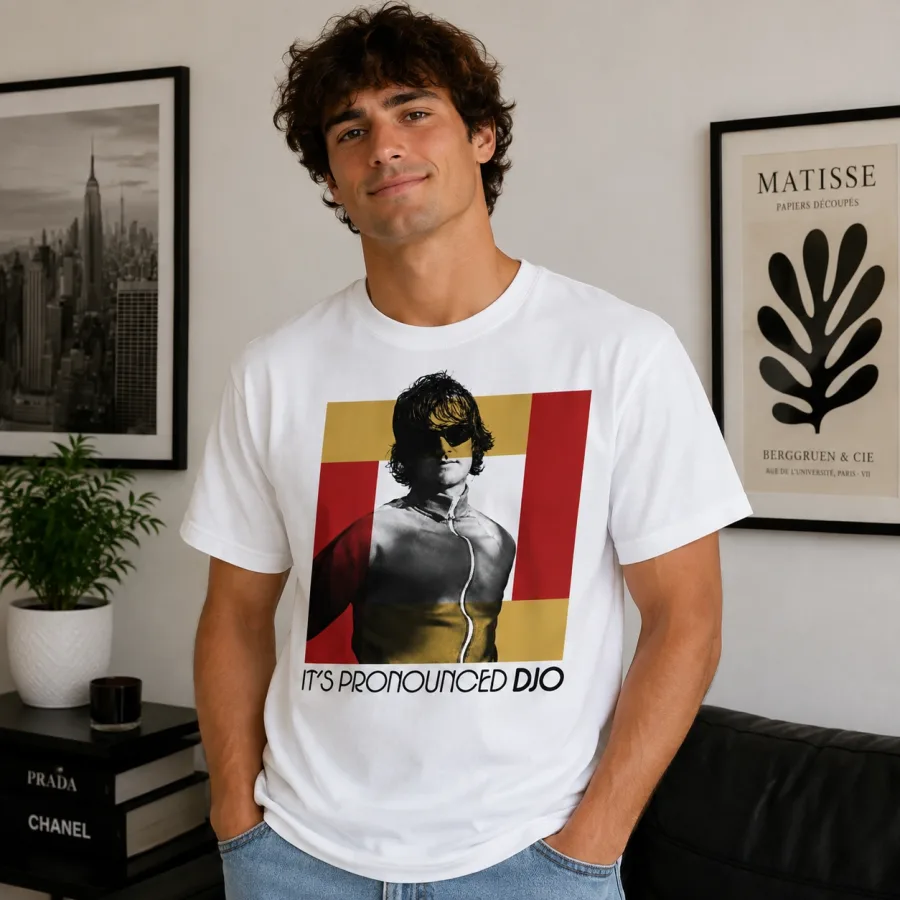 it's pronounced djo shirt