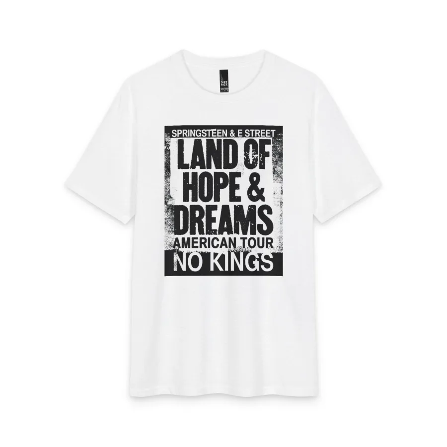 land of hope and dreams american tour no kings shirt
