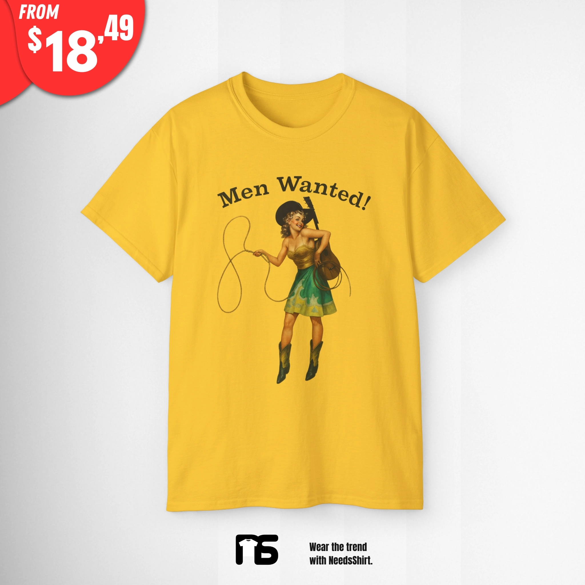 Men Wanted Sabrina Carpenter Shirt