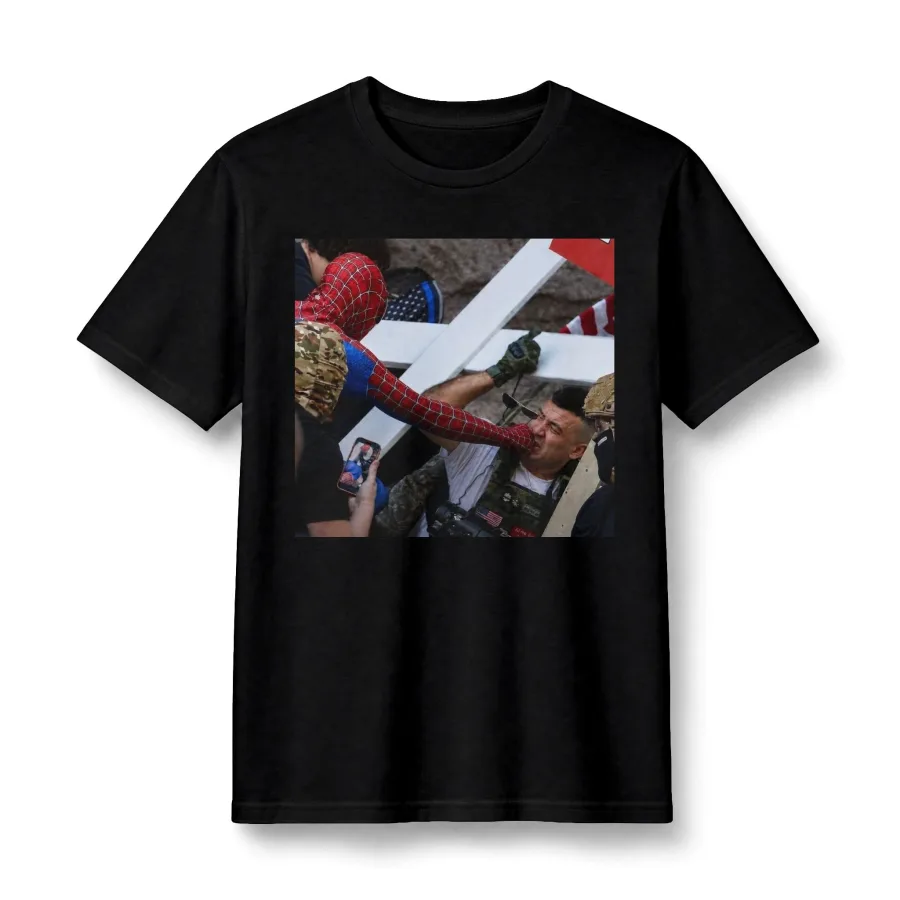 Minneapolis Spider-Man Punching Shirt
