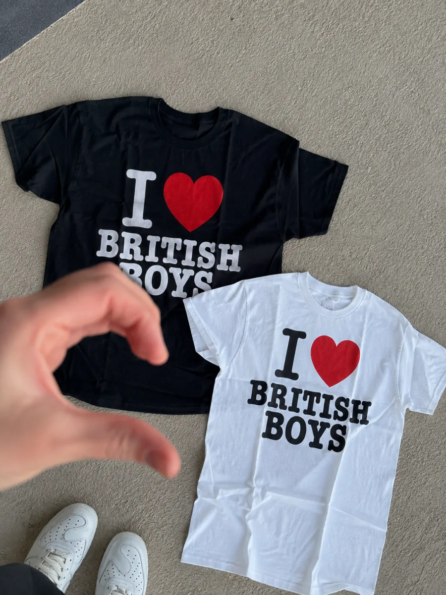 Noah Schnapp I Love British Boys Shirt