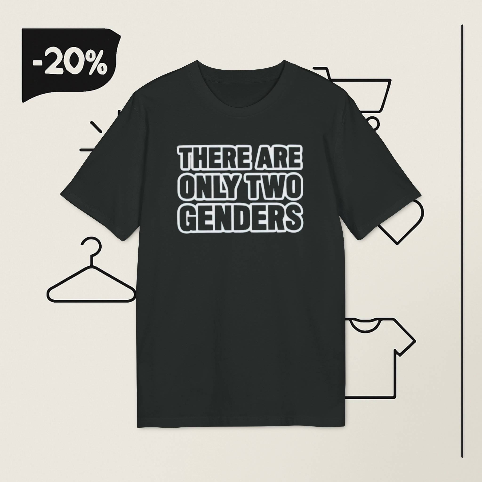 Supreme Court Two Genders Student Shirt