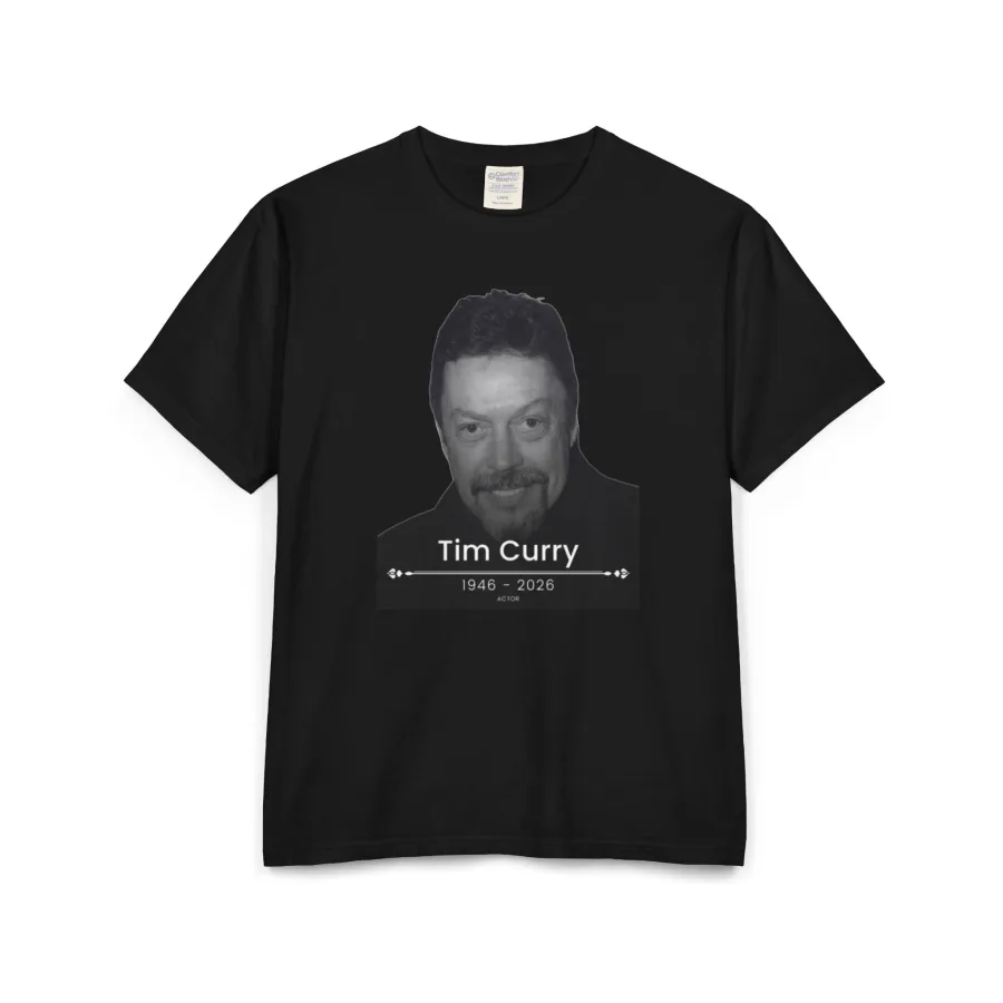 Tim Curry Rest in Peace Shirt
