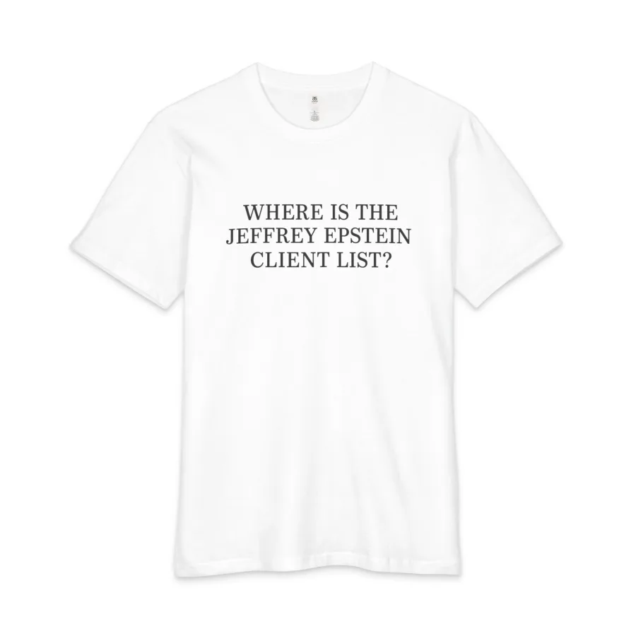 Where Is The Jeffrey Epstein’s Client List Shirt