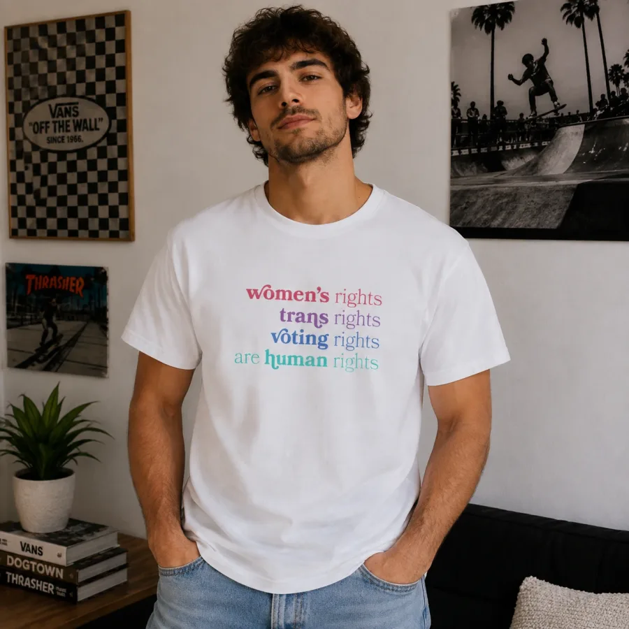 Women Rights Trans Rights Voting Rights Are Human Rights Shirt