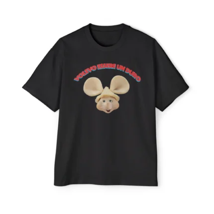 Volevo-Essere-Un-Duro-Topo-Gigio-Premium-Shirt