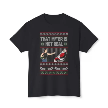 tiffany gomas that mf is not real ugly christmas shirt
