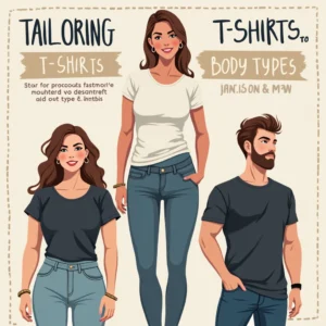 Tailoring T-Shirts to Body Types