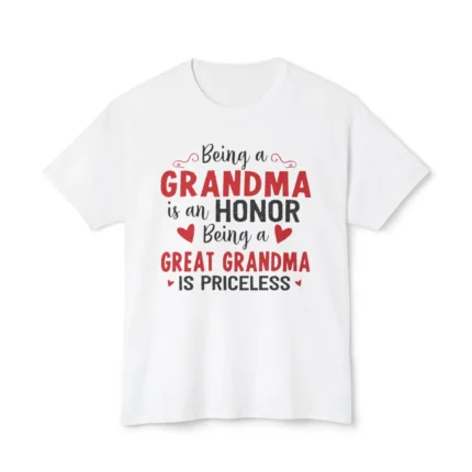 being a grandma is an honor being great grandma is priceless shirt