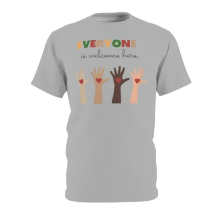 Everyone Is Welcome Here Idaho Teacher Shirt