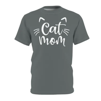 Floral Cat Mom Shirt