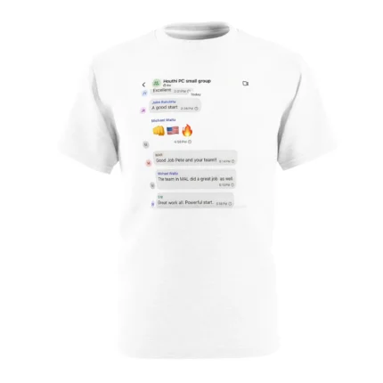 Houthi PC Small Group Chat Text Shirt