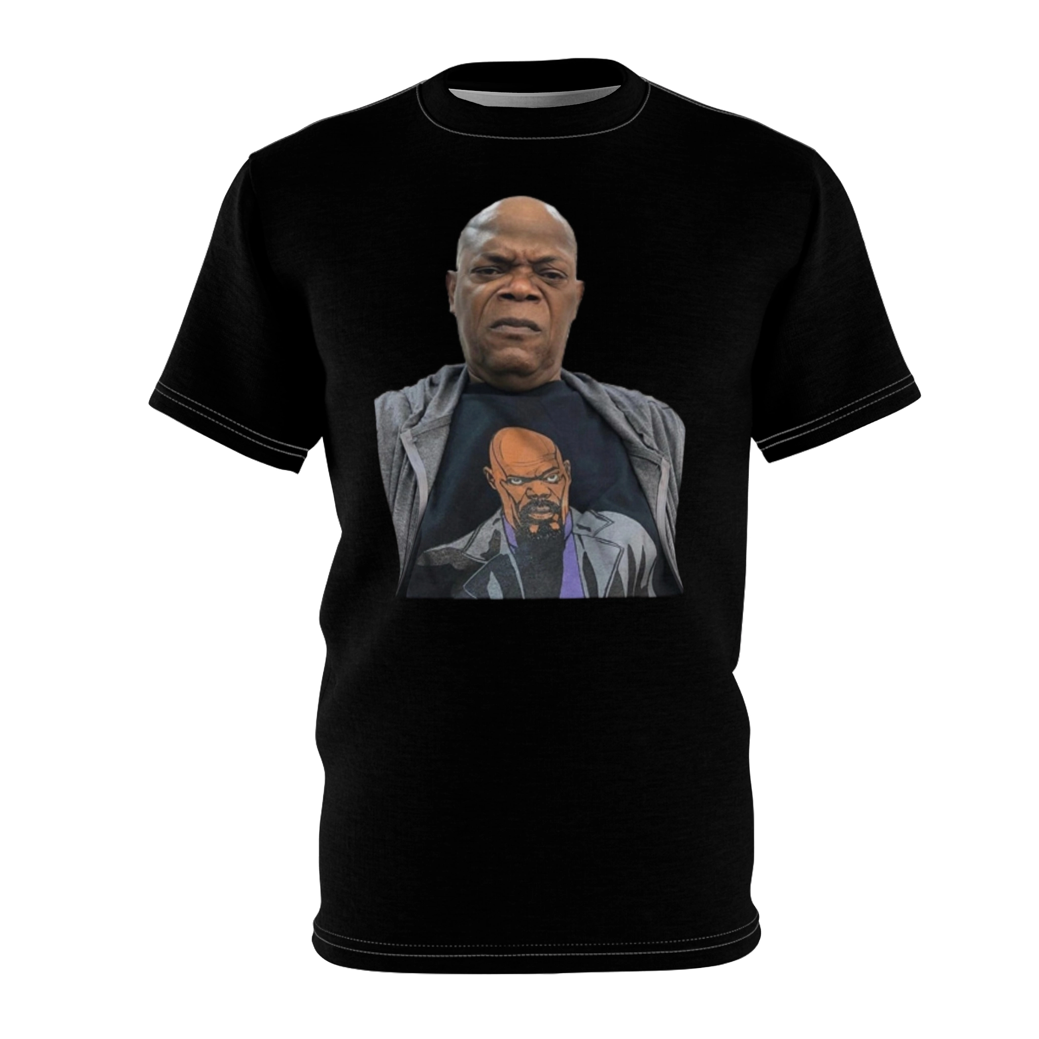samuel-l-jackson-wearing-a-shirt-of-himself-shirt Samuel L. Jackson Wearing A Shirt Of Himself Shirt