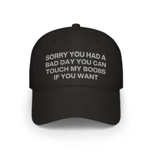 Sorry You Had A Bad Day You Can Touch My Boobs If You Want Hat