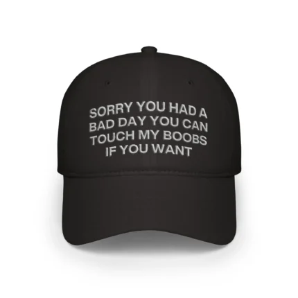 Sorry You Had A Bad Day You Can Touch My Boobs If You Want Hat