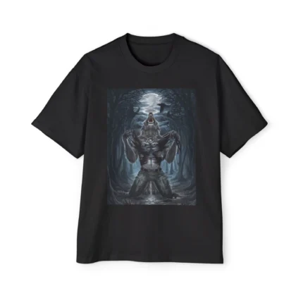 wolf tearing Premium Shirt