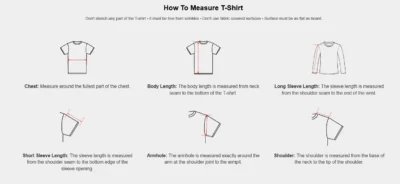 youth shirt size chart 2025