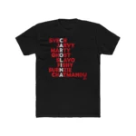 Carolina Hurricanes Hockey Names 2025 Shirt