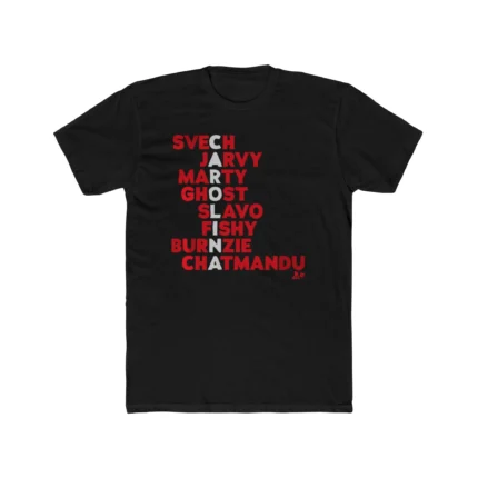 Carolina Hurricanes Hockey Names 2025 Shirt