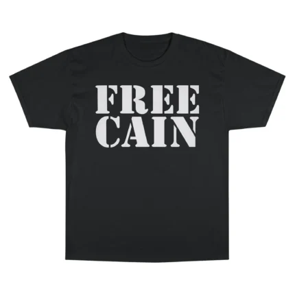 Free Cain In Support Of Cain Velasquez T Shirt