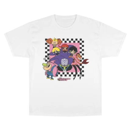 Girls and Mojo Jojo Powerpuff Girls T Shirt