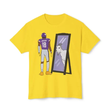 Justin Jefferson Mirror GOAT Shirt