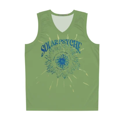 Solar Psyche White Lotus Tank Top