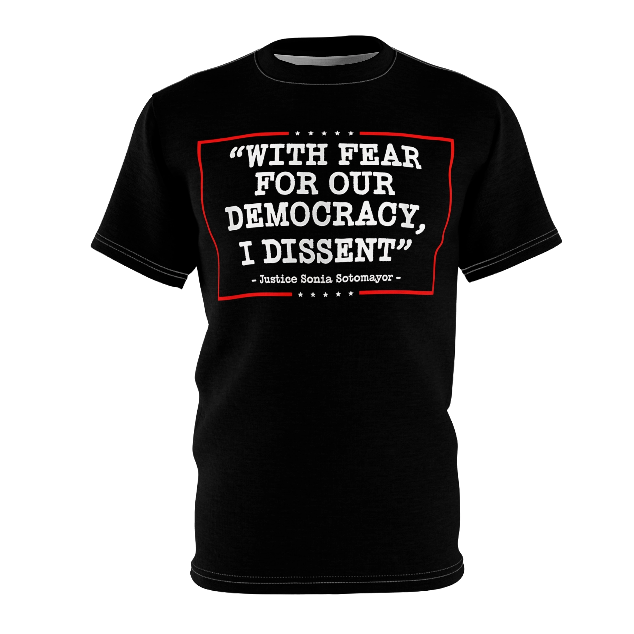 with-fear-for-our-democracy-i-dissent-shirt With Fear For Our Democracy I Dissent Shirt