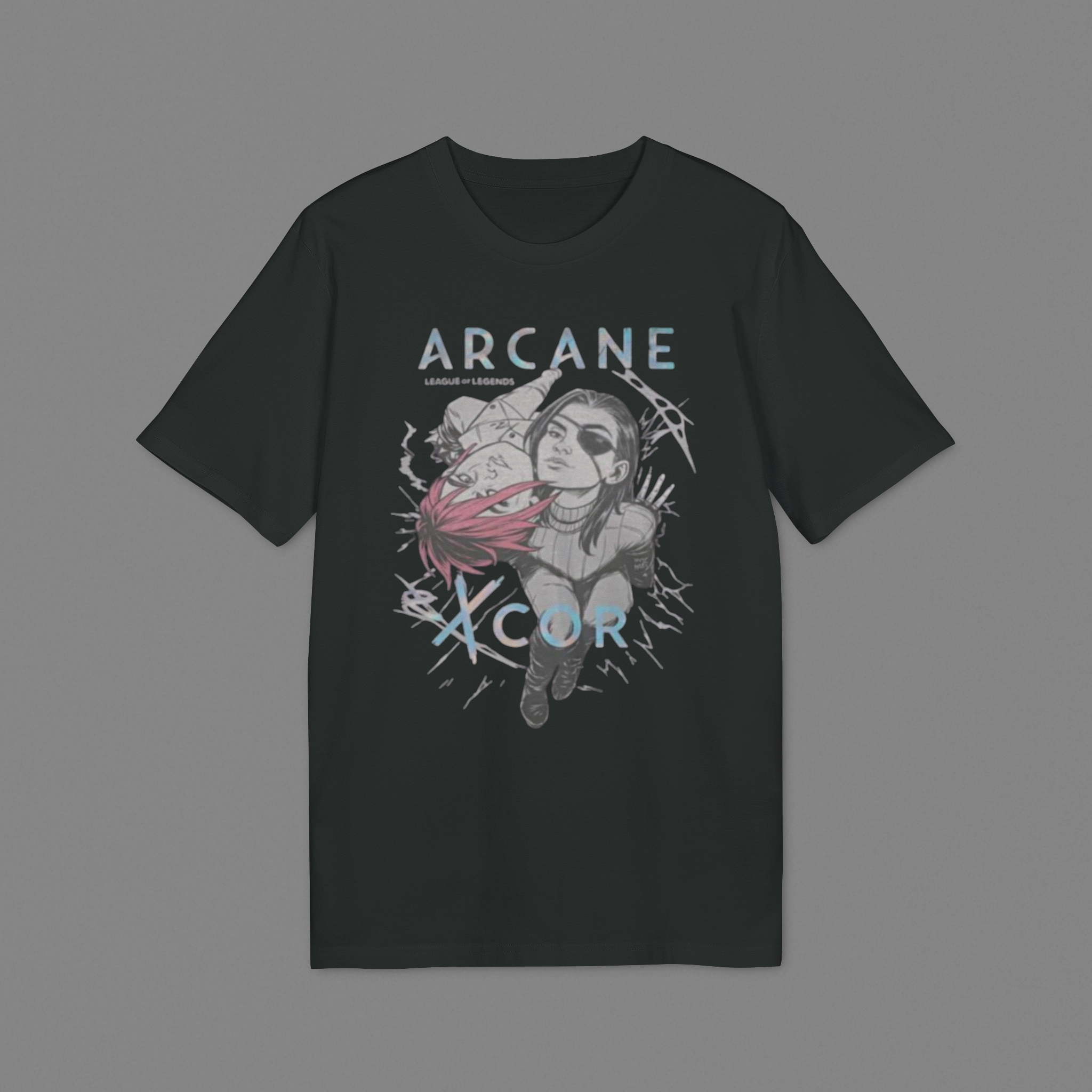 Arcane-League-Legends-Cor-Shirt Arcane League Legends Cor Shirt