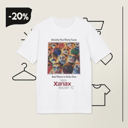Harry Styles wear Anxiety Has Many Faces But There Is Only One Shirt
