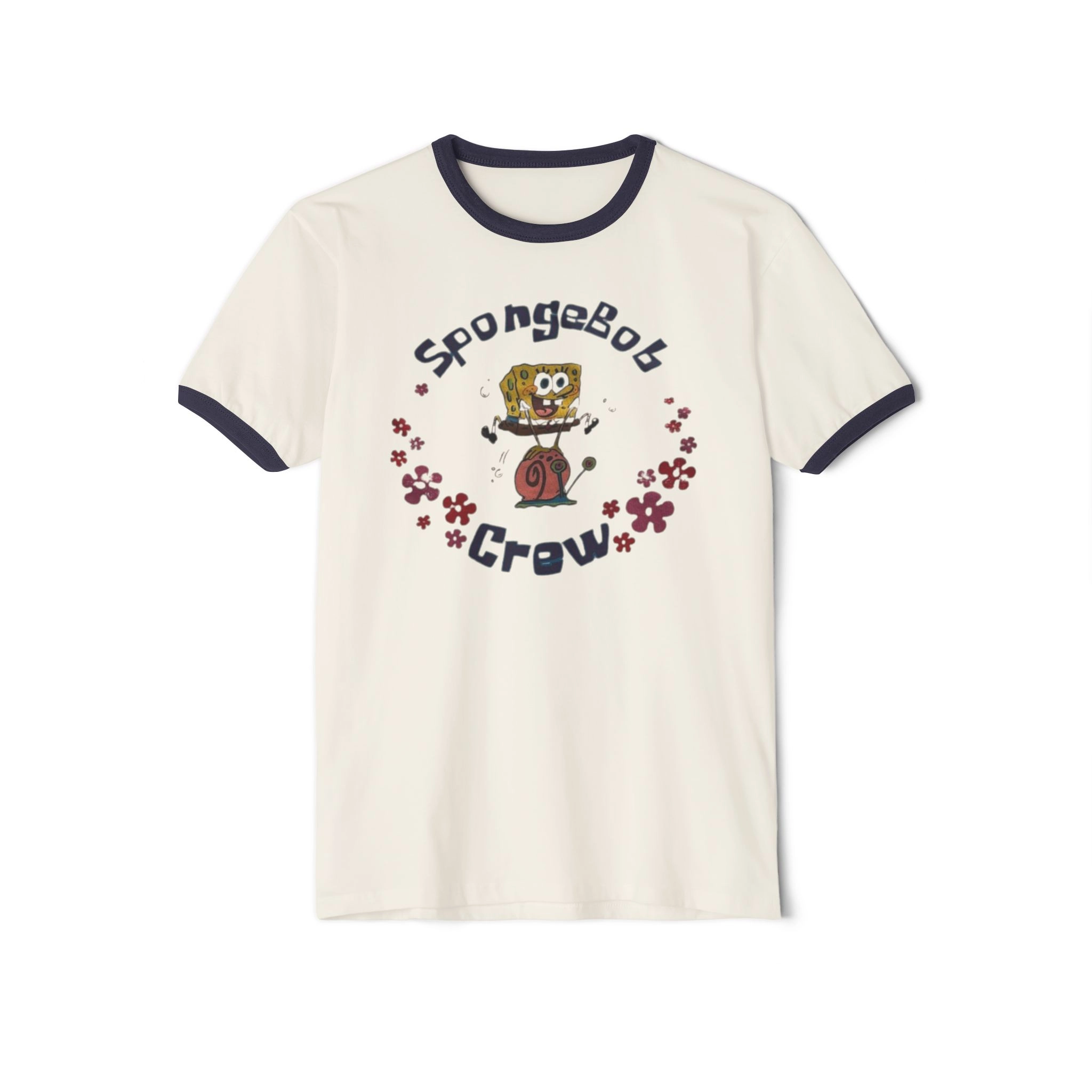 SpongeBob-Riding-With-Gary-Crew-Vibes-Shirt SpongeBob Riding With Gary Crew Vibes Shirt