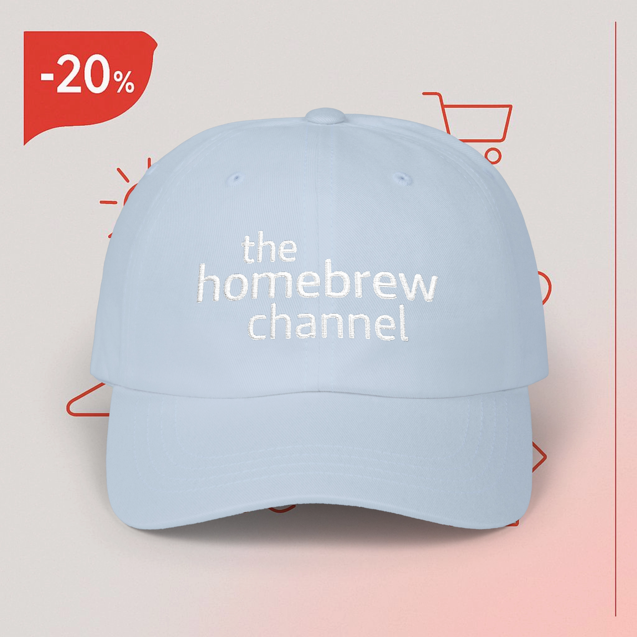 The-Homebrew-Channel-Nintendo-Hat The Homebrew Channel Nintendo Hat