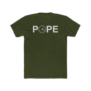 Pope Leo Wrigley Clock Shirt