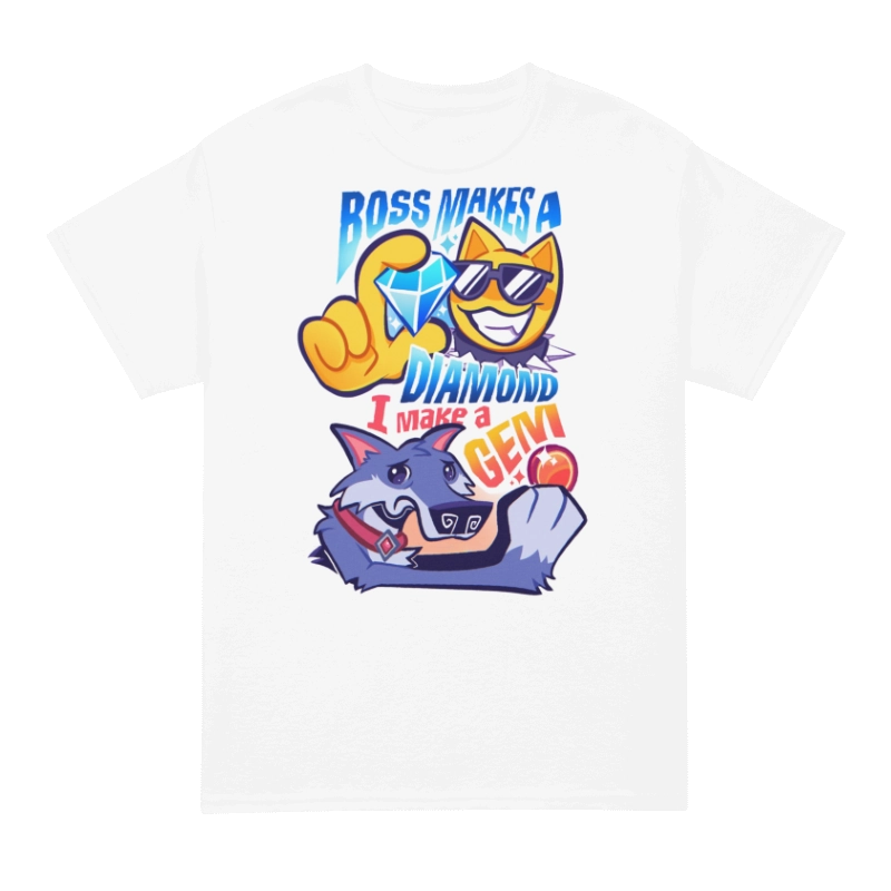 Boss-Makes-A-Diamond-I-Make-A-Gem-Shirt Boss Makes A Diamond I Make A Gem Shirt