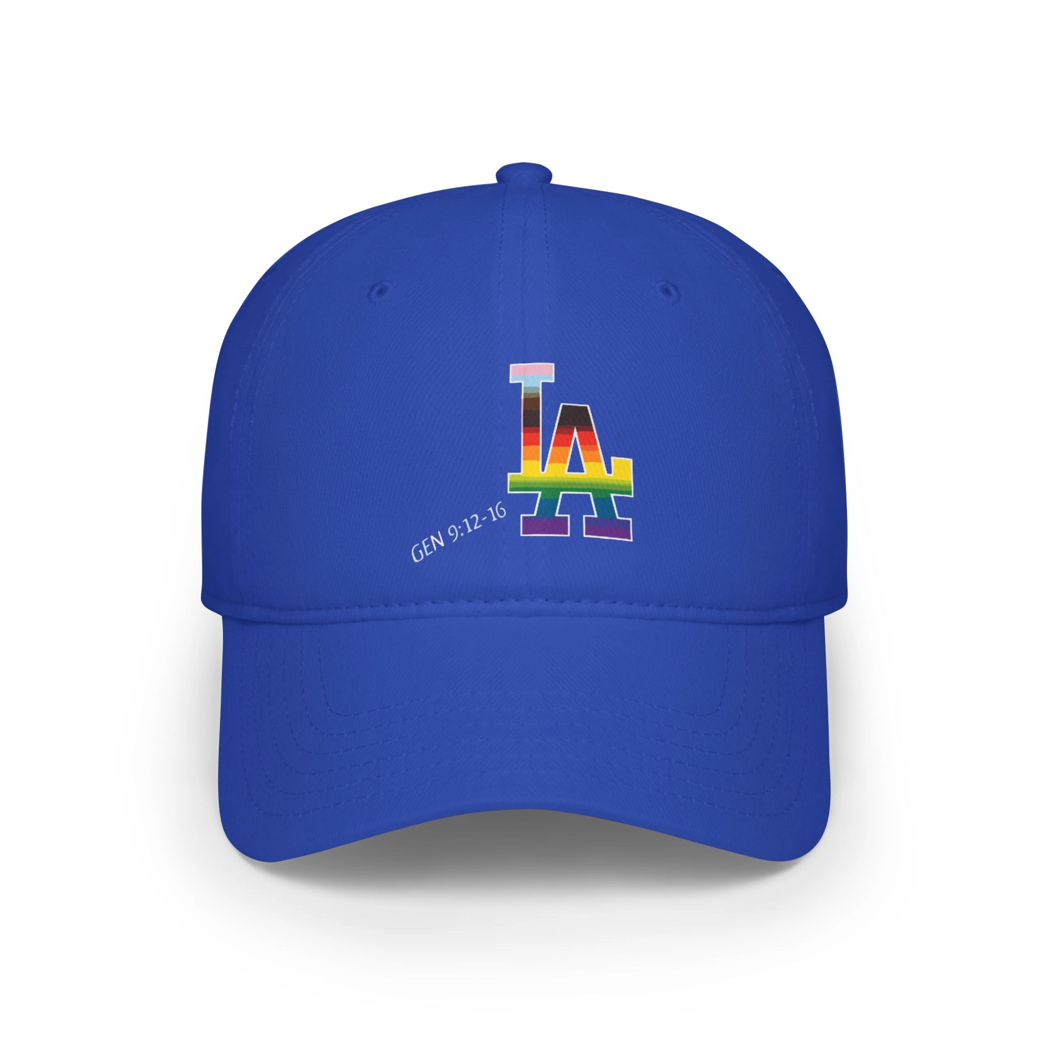 Gen-9-12-16-La-Clayton-Kershaw-Pride-hat Gen 9:12-16 LA Clayton Kershaw Pride Hat