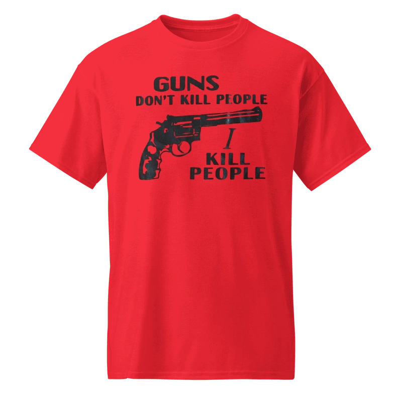 GUNS-DONT-KILL-PEOPLE-I-KILL-PEOPLE-Fathers-day-Shirt Guns Don't Kill People I Kill People Shirt