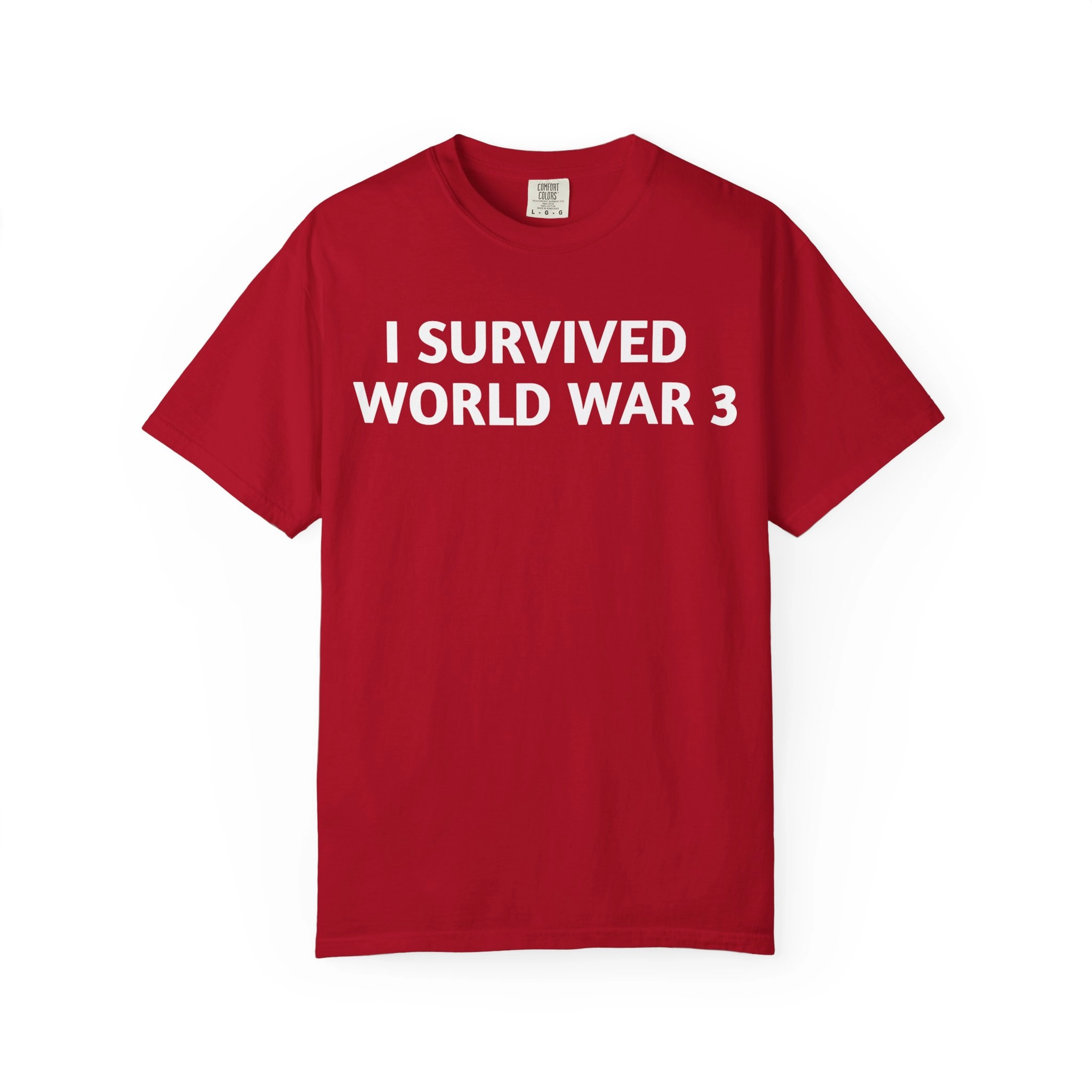 I-Survived-World-War -3-Shirt I Survived World War 3 Shirt