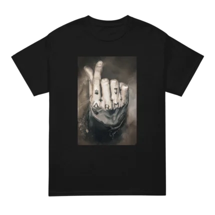 Jungkook Hand Tattoo T Shirt