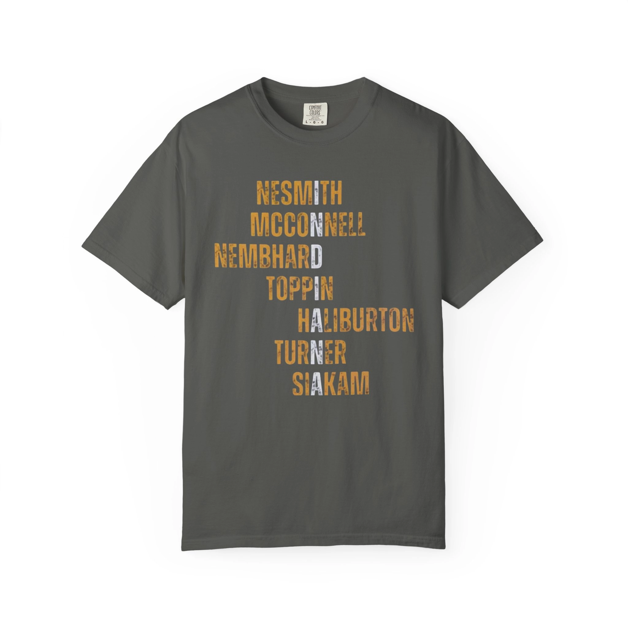 Nesmith-Mcconnell-Nembhard-Toppin-Haliburton-Turner-Siakam-Shirt Nesmith Mcconnell Nembhard Toppin Haliburton Turner Siakam Shirt