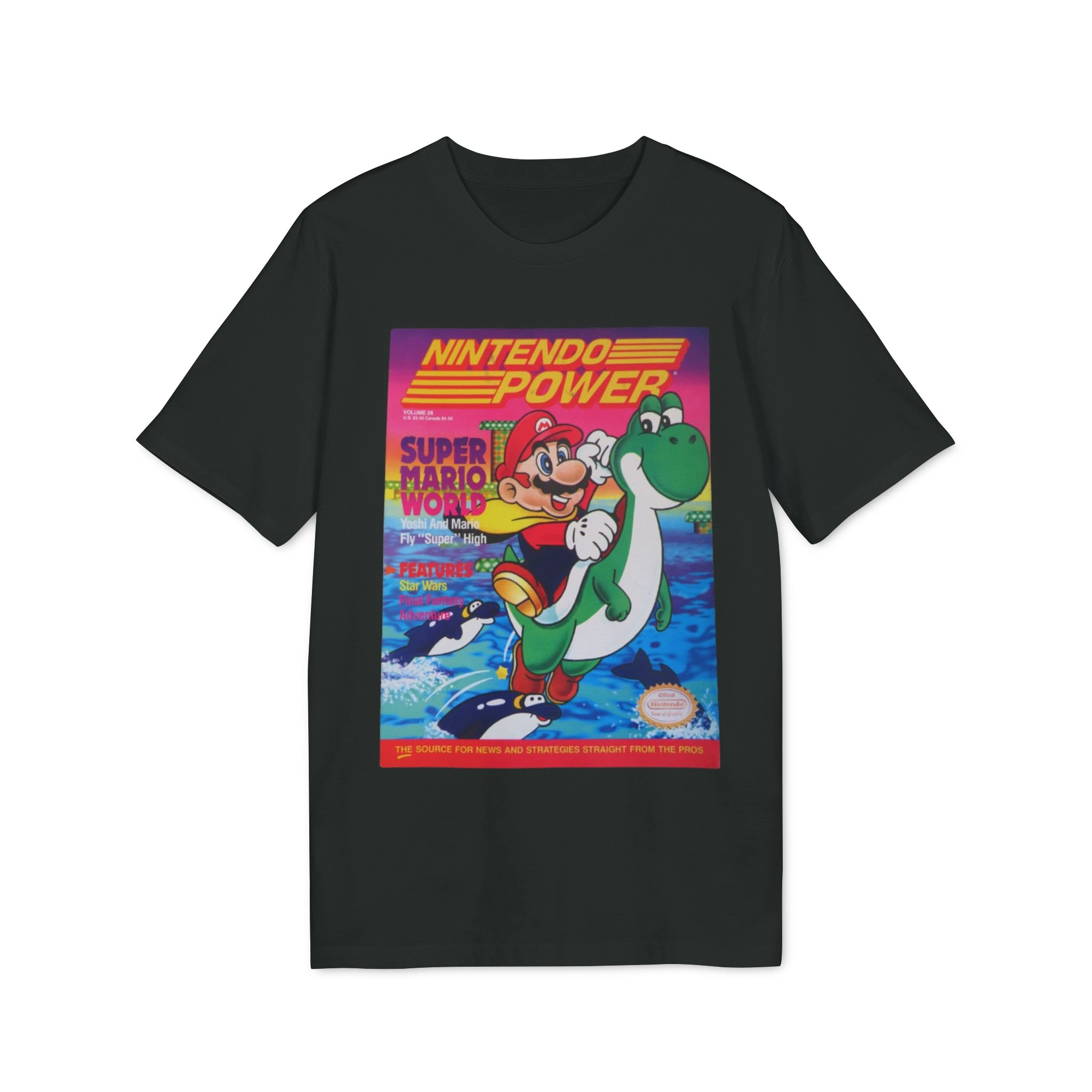 Nintendo Power Super Mario World Shirt Nintendo Power Super Mario World Shirt