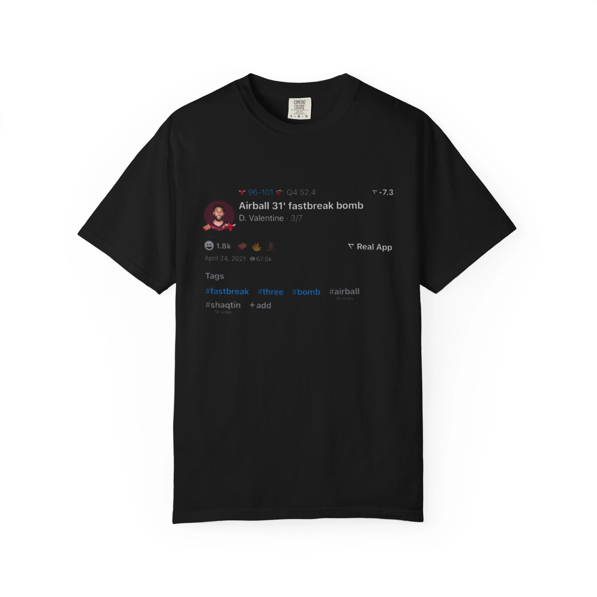 Airball-31-Fastbreak-Bomb-Denzel-Valentine-Shirt Airball 31 Fastbreak Bomb Denzel Valentine Shirt
