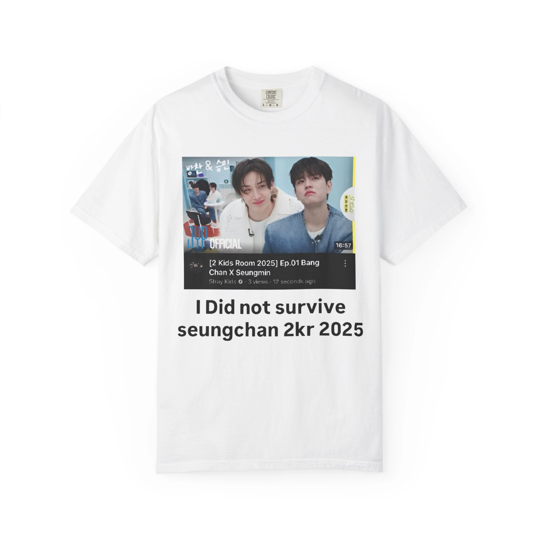 I-Did-not-survive-seungchan-2kr-2025-shirt I Did Not Survive Seungchan 2KR 2025 Shirt