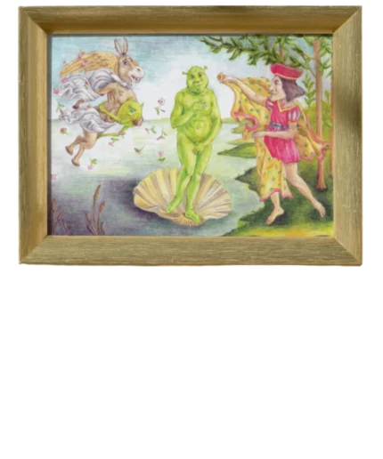 The Birth of Venus Shrek birth Frame