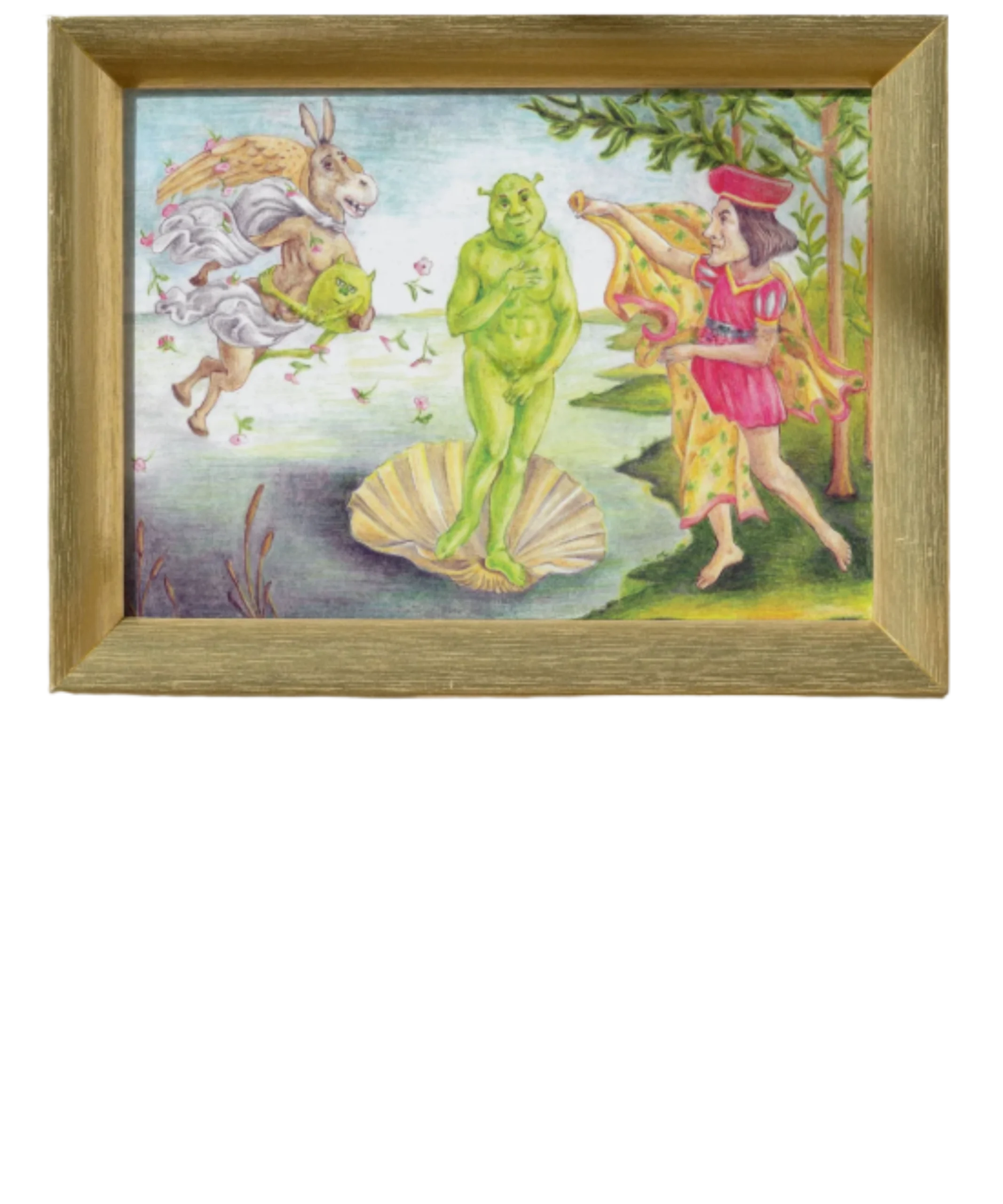 The-Birth-of-Venus-Shrek-birth-Frame The Birth of Venus Shrek birth Frame