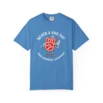Never A Bad Day Rake Baseball Company Shirt