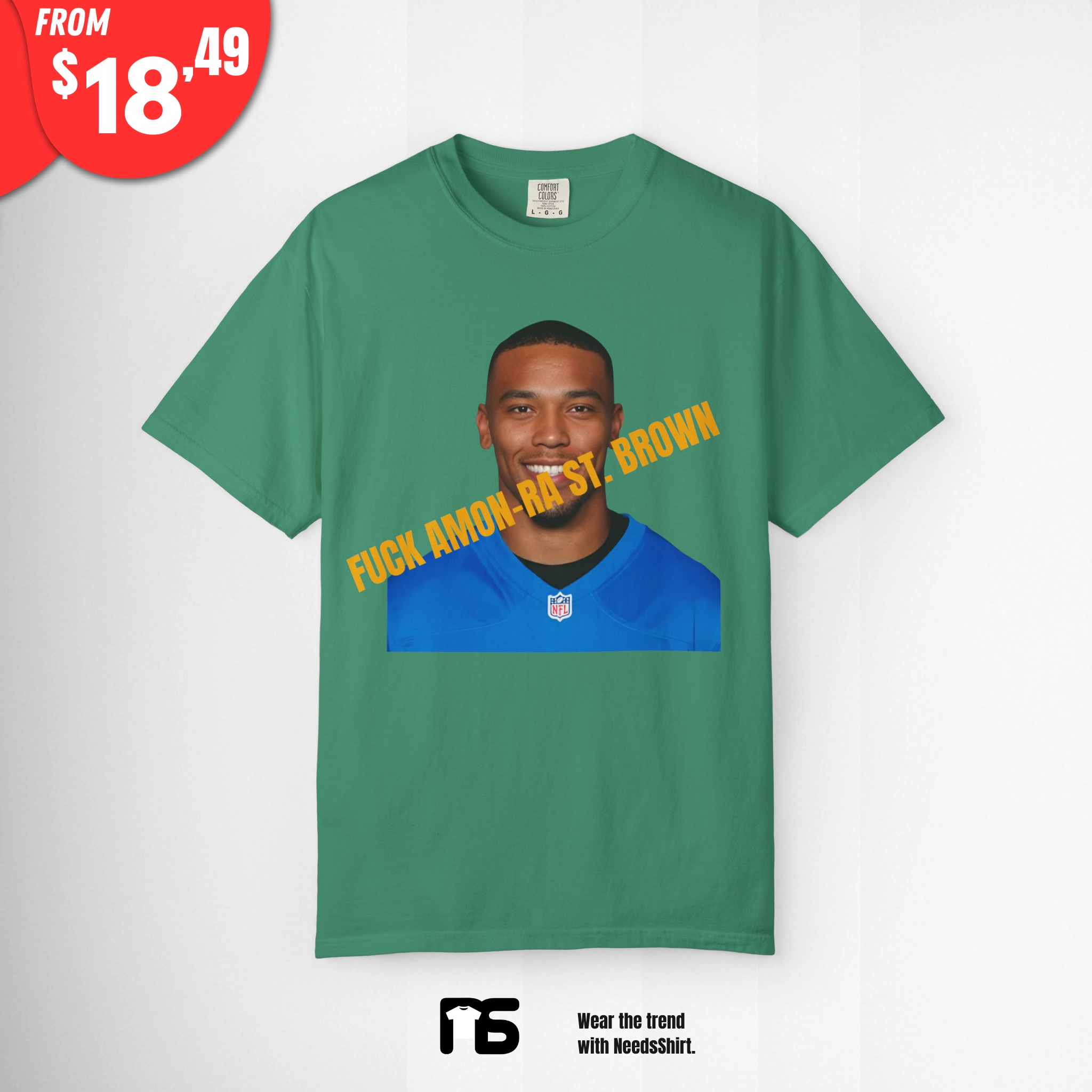 Amon-Ra-St-Brown-shirt Fuck Amon-Ra St. Brown Shirt